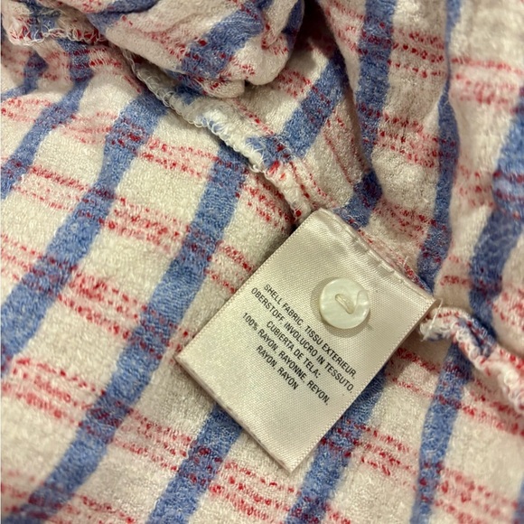 Anthropologie Saturday Sunday Plaid Tunic Size Large - Picture 10 of 10